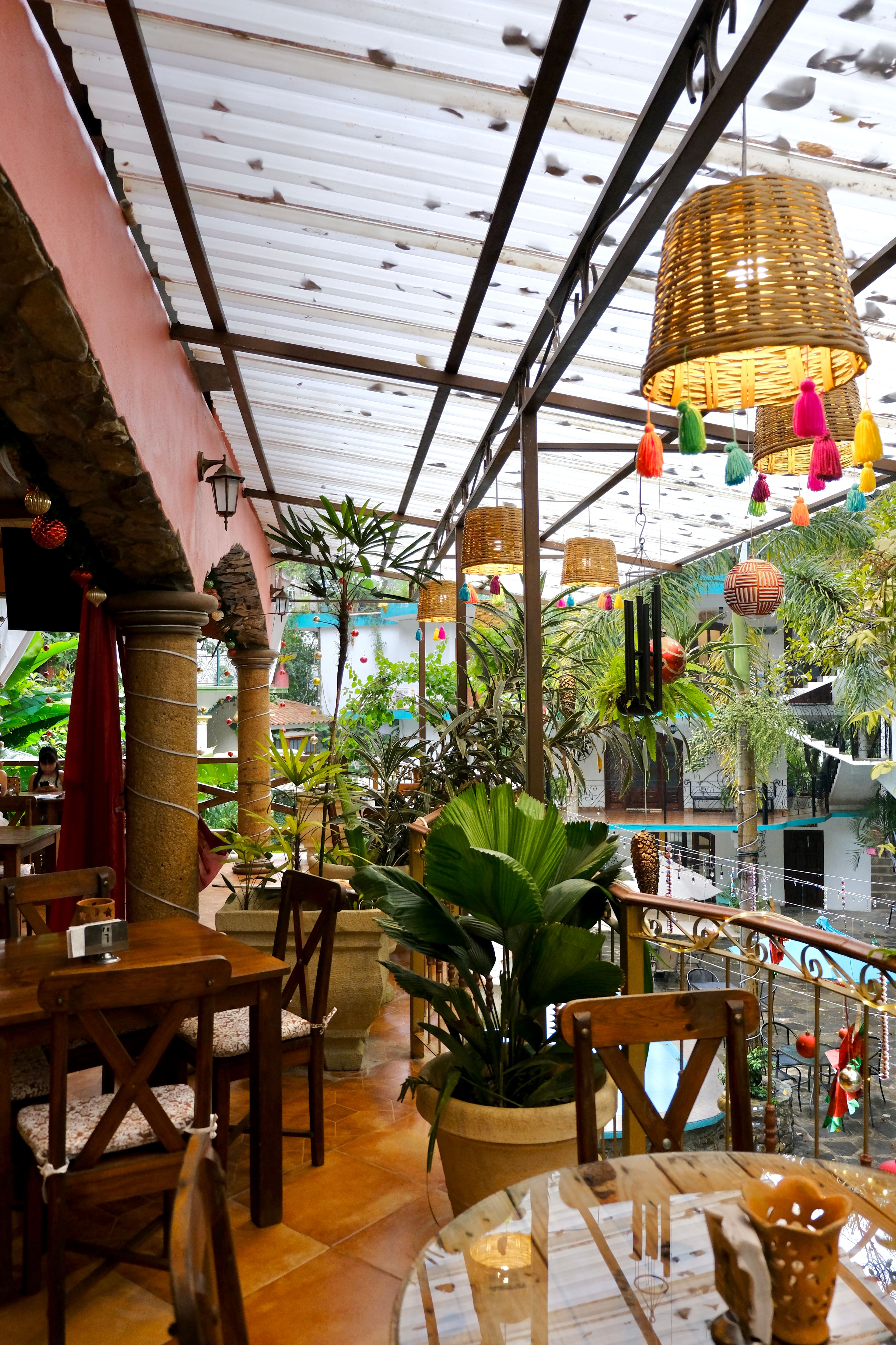 Terraza panorámica del hotel